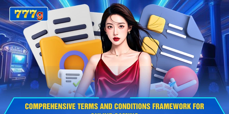 Comprehensive terms and conditions framework for online gaming