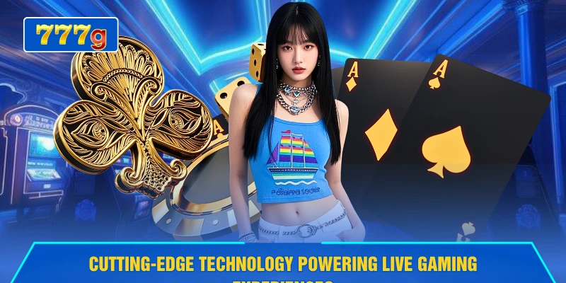 Cutting-edge technology powering live gaming experiences