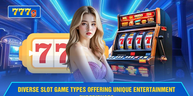 Diverse slot game types offering unique entertainment experiences