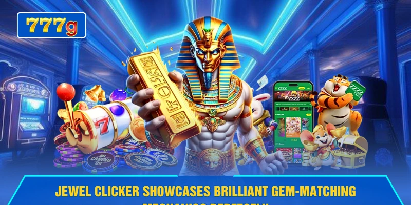 Jewel Clicker showcases brilliant gem-matching mechanics perfectly