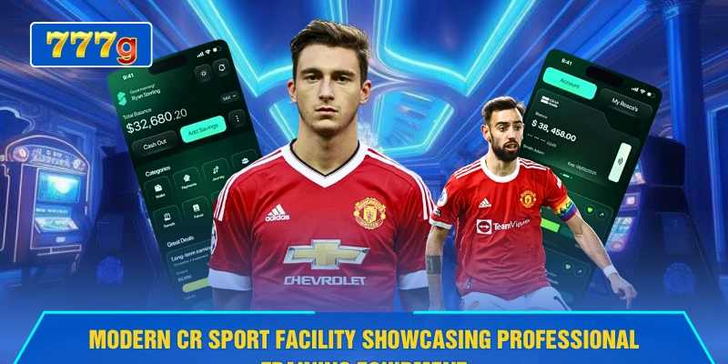 Modern CR Sport facility showcasing professional training equipment