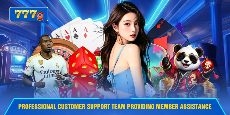 Professional customer support team providing member assistance